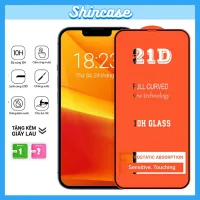 Kính Cường Lực iPhone 21D Trong Suốt Full Màn - iP 6/6s/7/8/Plus/X/XS/XR/11/12/13/14/15/16/17Pro/Max/Mini