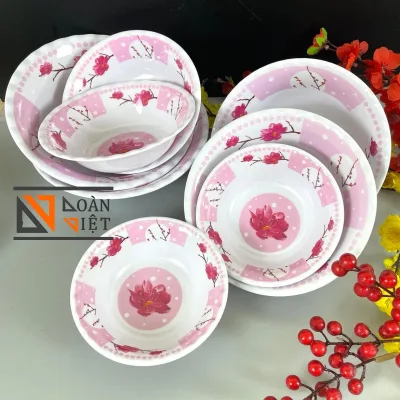 M1 COMBO 5 CÁI I TÔ MECA cao cấp NHIỀU SIZE I HÀNG VIỆT NAM CHẤT LƯỢNG CAO, chịu nhiệt tốt, bóng đẹp, HOA VĂN SANG TRỌNG. . Đồ gia dụng Nhà Bếp Dụng cụ pha chế Nguyên liệu Thực Phẩm