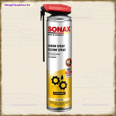 Chai xịt silicon Sonax bảo dưỡng ô tô và bôi trơn đa ứng dụng Silicone Spray