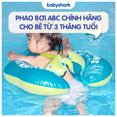 Phao bơi cho bé chống lật ABC chính hãng hỗ trợ trẻ em tập bơi 0-6 tuổi, Áo phao bơi cho bé
