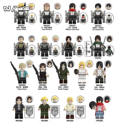 Armin Mini Nhân Vật Đồ Chơi Sưu Tập Búp Bê Reiner Eren Jaeger Mikasa