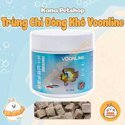 Trùng Chỉ Đông Khô Voonline Tubificidae 🐟 FREESHIP 🐟 Trùn Chỉ Thức Ăn Cho Cá Cảnh