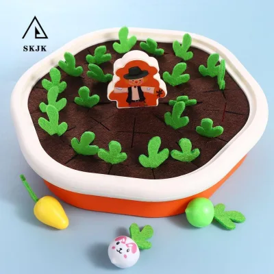 Skjk Trang Trại Kéo Củ Cải Trò Chơi Trẻ Em Quà Tặng Mẫu Giáo Kawaii Khai Sáng Đồ Chơi Giáo Dục Sớm Thú Vị Trí Nhớ Xếp Hình Đồ Chơi Trò Chơi Để Bàn Trò Chơi Board Game Đồ Chơi Tương Tác Cha Mẹ-Con
