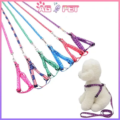 Dây dắt thú cưng dạng yếm loại mỏng nhiều màu sắc giá rẻ phụ kiện cho thú cưng chó mèo dùng khi đi dạo