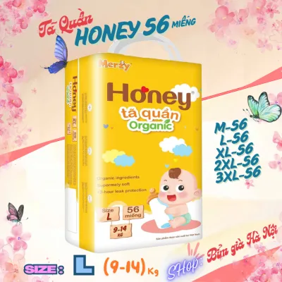 Tã Quần Honey L56 ( M-3XL đều 56 miếng) siêu thấm huggies #tã Honey #tã quần Honey #bỉm Honey # Honey56 bonny merzy