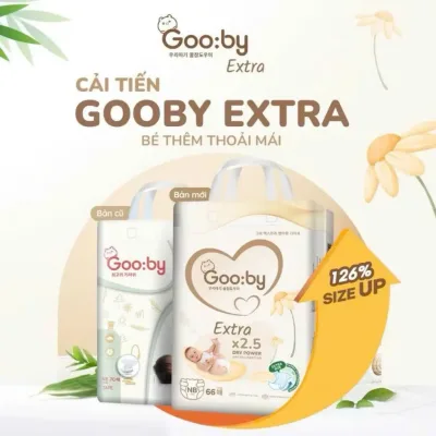 Tã/bỉm Gooby Premium-Bỉm đêm mỏng mềm mại, chống tràn đủ size