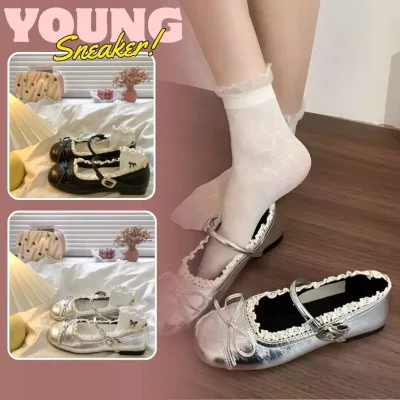 Giày Lolita, Giày Búp Bê Lolita Phối Ren Ngon Yêu Luôn N63 || Young Sneaker