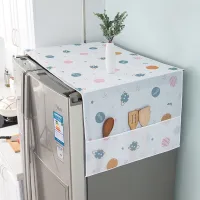 Tấm Phủ Tủ Lạnh, Máy Giặt Có Ngăn Để Đồ - Tấm Che Tủ Lạnh Chống Bụi, Chống Thấm Nước