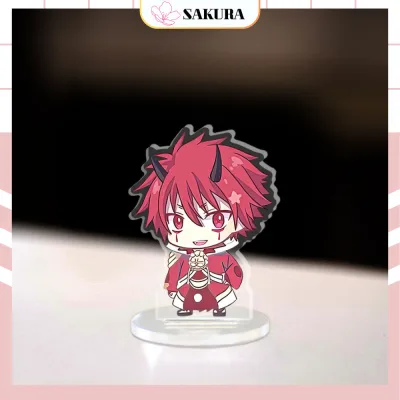 Mô hình Mini Slime, Anime Manga chuyển sinh thành Slime, Tensei Shitara Slime Datta Ken, trang trí góc học tập cao 3cm
