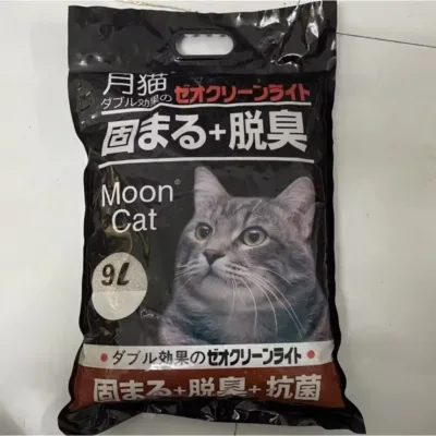 Cát vệ sinh Nhật Đen Mooncat Lna dành cho mèo 9L