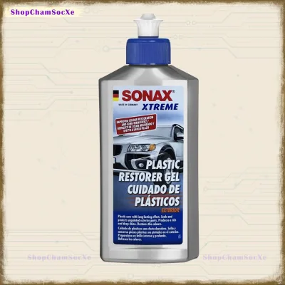 Gel phục hồi nhựa nhám xe ô tô Sonax Xtreme Plastic Restorer (bảo dưỡng nhựa ngoài xe)