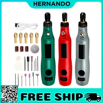 Máy khoan điện không dây loại nhỏ không dây 3.6V kèm cưỡi cưa HSS dùng để mài và đánh bóng trang sức, cắt gỗ và thủy tinh