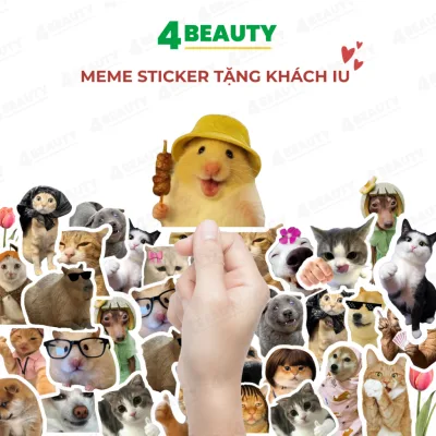 Quà Tặng Sticker Dễ Thương - 4 Beauty