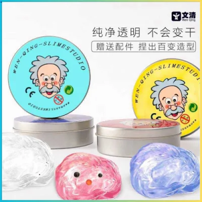 Bột Nặn Sáng Tạo Ông Già Nhỏ - Slime Thủy Tinh Chất Lỏng An Toàn, Đổi Màu Vui Nhộn Cho Trẻ Em