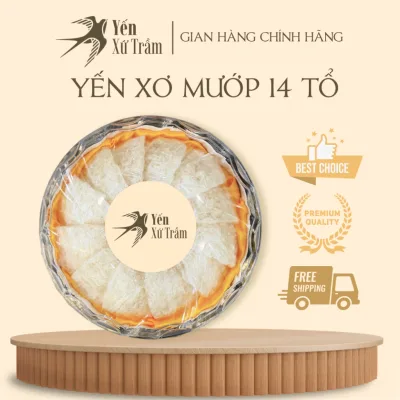 Tổ yến xơ mướp sợi ngắn nguyên chất Yến Xứ Trầm Khánh Hòa phù hợp bồi bổ sức khỏe gia đình
