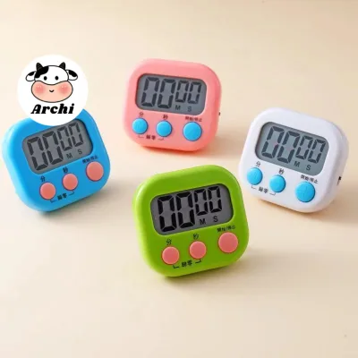 Đồng Hồ Đếm Ngược Đồng Hồ Nấu Ăn Hút Nam Châm Hẹn Giờ 99 Phút Tiện Dụng