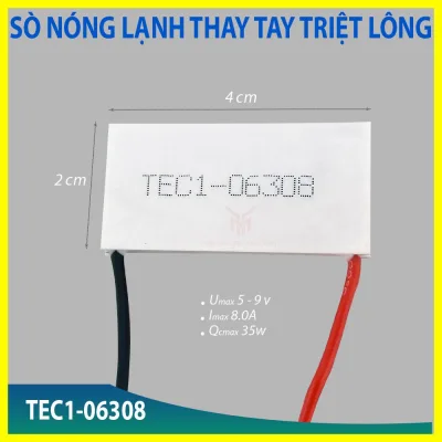 Sò nóng lạnh 40x20mm tec1- 06308 thay thiết bị thẩm mỹ y tế tay triệt lông