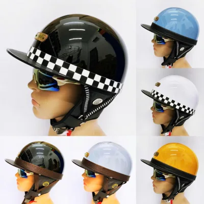 Japanese Bosozoku Style Napoli 1/2 Head Helmet /Japanese Style Helmet.