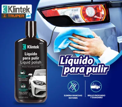 Chất đánh bóng bảo dưỡng xe hơi xe ôtô 473ml Truper Klintek EA-23 57087 Made in Mexico