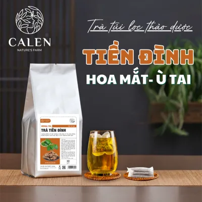 Trà tiền đình Calen giảm ù tai, ngất xỉu ,hoa mắt chóng mặt, suy nhược, thông hoạt khí huyết bịch 30