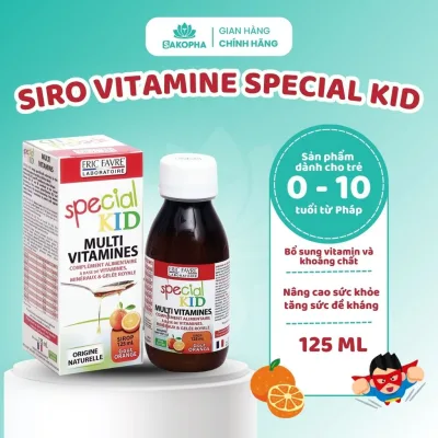 Siro cho Bé Bổ Sung Khoáng Chất Special Kid Multivitamines,Tăng Cường Đề Kháng