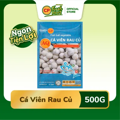 CP Fish And Vegetable Balls Package 500G - Halal - Delicious And Convenient - Hot Pot Balls - CP Fresh Mart