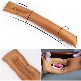 Đai Da Chặn Khe Ghế Và Hộp Số Ô Tô 206238 nhiều màu ( giao màu  ngẫu nhiên)