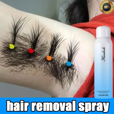 Nhẹ nhàng tẩy lông phun vĩnh viễn tẩy lông kem 150ml nhanh chóng làm sạch tóc sâu làm sạch và giữ ẩm nhẹ nhàng không kích thích chăm sóc cá nhân