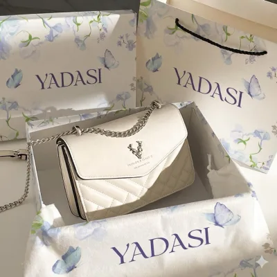 Túi xách nữ đẹp đeo chéo vai thời trang trẻ trung công sở dáng vuông nhiều ngăn Hàn Quốc YADASI STORE TX26