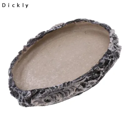 Đồ dùng cho rùa - Bát ăn thức ăn cho thú cưng Đĩa nhựa nước Thích hợp
