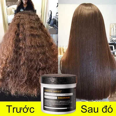 HAIR MASK Hair Treatment Mask Mặt nạ tóc phục hồi tóc hư tổn,Giữ ẩm nuôi dưỡng làm mềm tóc 500g Không có tác dụng phụ,phục hồi tóc hư tổn hua zhong dinh dưỡng hiệu quả cao bổ sung chất đạm chăm sóc tóc chuyên sâu