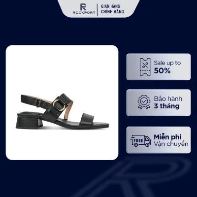 Giày Sandal Nữ Rockport Tinslyring Slingback Sandal ML06985UBL13 | Sandal Da Cao Cấp, Đế Cao Su Bền Bỉ, Linh Hoạt