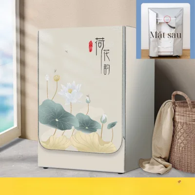 Bọc máy giặt cửa ngang vải bạt cao cấp loại dày đẹp