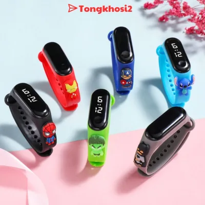 PVN60672 Đồng Hồ Đeo Tay Màn Hình LED Cảm Ứng Chống Nước Cho Bé tongkhosi2