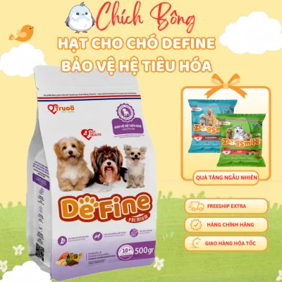 Thức ăn cho chó DeFine, thức ăn hoàn chỉnh cho chó trưởng thành hỗ trợ bảo vệ hệ tiêu hóa..