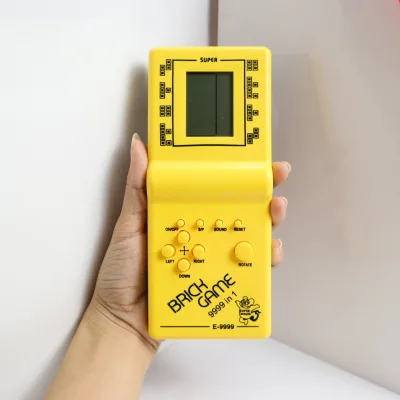 Máy Chơi Điện Tử Xếp Hình Cầm Tay TẶNG PIN - Máy Chơi Game 8x 9x Máy Chơi Xếp Gạch