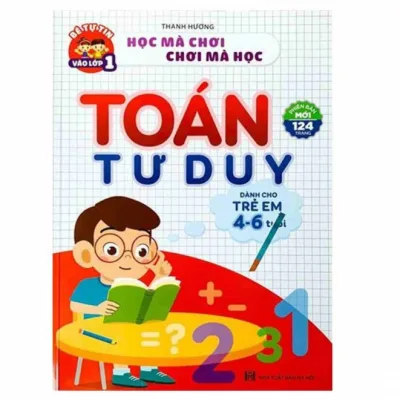 Math Thinking Book for Children 4-6 Years Old