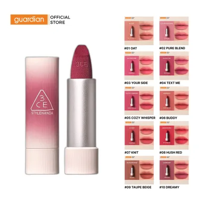 Son Thỏi Mềm Môi 3CE Cashmere Hug Lipstick