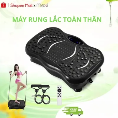 Máy Rung Lắc Toàn Thân MEXI Giảm Béo Hiệu Quả Thiết Bị Giảm Cân Máy Tập Giảm Mỡ Bụng-Kết Nối Nghe Nhạc Bluetooth