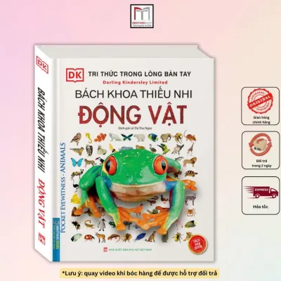 Sách - Tri thức trong lòng bàn tay - Bách khoa thiếu nhi động vật (sách bản quyền) - tái bản