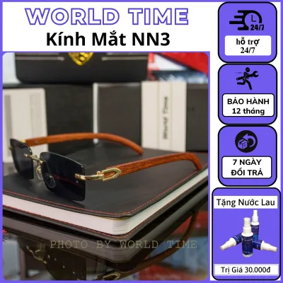 Kính mát nam cao cấp , Mắt Kính nam NN3 Full Box - Tròng Polazied - Chống xước - Chống Tia UV400 - Bảo Hành 12T