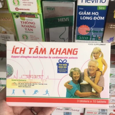 💊 💊 💊 Thực phẩm chức năng viên uống Tâm Khang (3 vỉ x 10 viên)💊 💊 💊