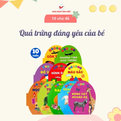 Sách - QUẢ TRỨNG ĐÁNG YÊU CỦA BÉ - Tân Việt Books
