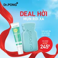 Gel chấm hỗ trợ xử lý mụn Dr.PONG 28H Whitening Drone Acne Clear Spot Gel 10g