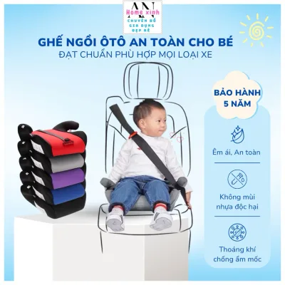 BÁN CHẠY LOẠI 1 - TIÊU CHUẨN i- Size (ECE R129) Ghế ngồi ô tô cho bé 2-12 tuổi an toàn êm ái có đai - Đệm ngồi ô tô