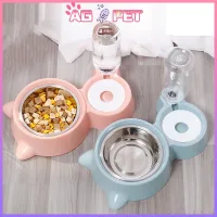 Bát Inox Hình Tai Mèo Cho Thú Cưng, Bát Đựng Nước , Bát Cho Chó Mèo