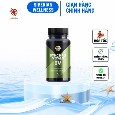 Thực phẩm Siberian Health Synchrovitals IV, hỗ trợ bảo vệ và tăng cường chức năng gan