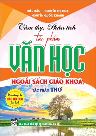 Sách - Cảm thụ, phân tích tác phẩm văn học ngoài sách giáo khoa tác phẩm thơ (dùng chung cho các bộ sgk hiện hành) - HA