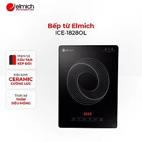 Bếp Từ Đơn Elmich ICE-1828OL (2100W) - Hàng Chính Hãng