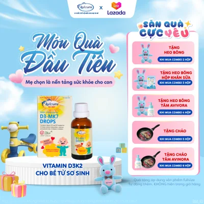 Tpbvsk Vitamin D3 K2 from Italy Avisure D3Mk7 Supports Strong Bones and Teeth 30ml Box